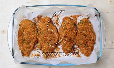 طريقة عمل صدور الدجاج بالكورن فليكس