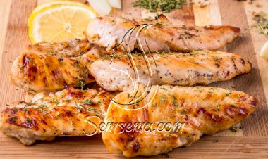 طريقة عمل صدور الدجاج المشوية بالليمون والبابريكا