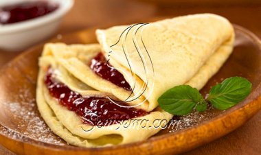 طريقة عمل كريب المربى بجوز الهند