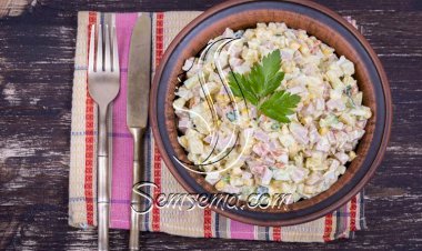 طريقة عمل سلطة الذرة الصفراء بالمايونيز