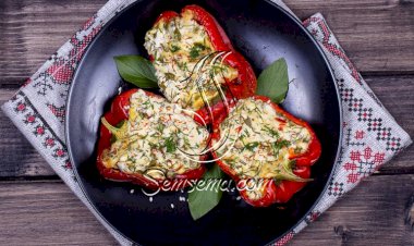 طريقة عمل فلفل محشي بالجبنة الكريمي