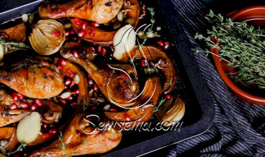 طريقة عمل أفخاذ الدجاج بدبس الرمان