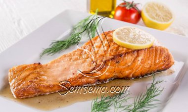 طريقة عمل السلمون بالليمون