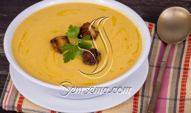 طريقة عمل شوربة القرع بالتفاح