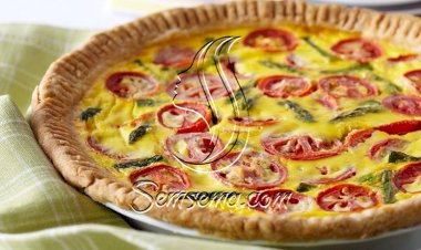 طريقة عمل فطيرة البيض بالجبن والطماطم