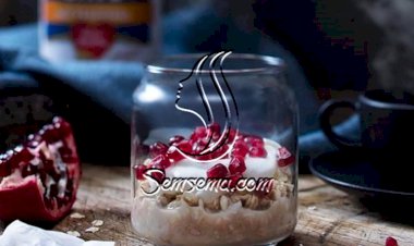 طريقة عمل الشوفان بالرمان وبذور الشيا