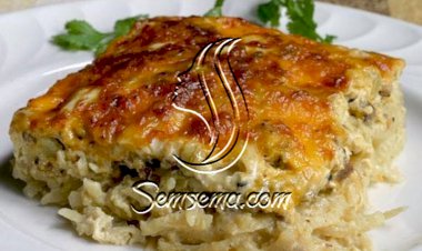 طريقة عمل طاجن السجق بالبطاطس والبصل