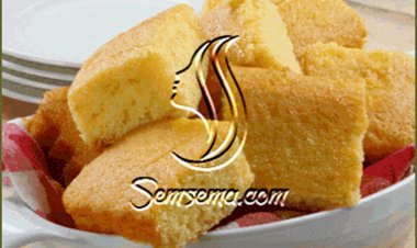 طريقة عمل كيك الذرة باللبن والسكر