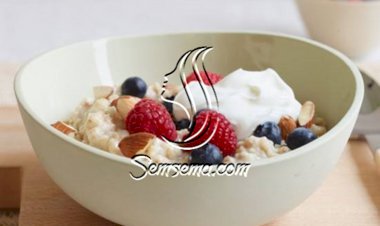 طريقة عمل الشوفان بلبن الصويا والعسل