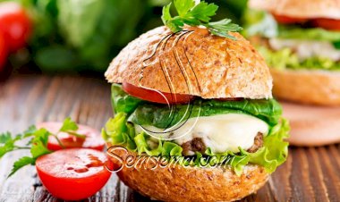 طريقة عمل برجر الباذنجان بالجبن الشيدر