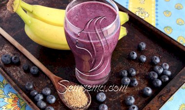 طريقة عمل عصير التوت بالموز والفانيليا