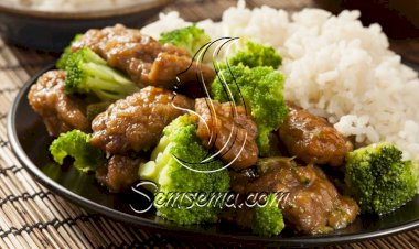 طريقة عمل قطع اللحم بصوص الصويا والسكر