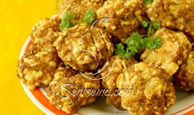 طريقة عمل كرات السجق بالجبن الشيدر