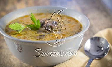 طريقة عمل شوربة المشروم بصوص الصويا