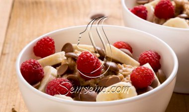 طريقة عمل شوفان برقائق الشيكولاتة