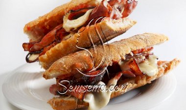 طريقة عمل ساندويتش البيكون بالجبنة