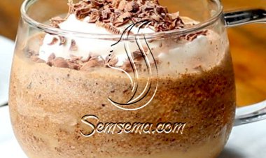 طريقة عمل القهوة المثلجة بالكريمة