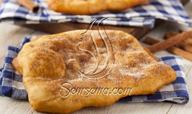 طريقة عمل فطيرة مقلية بالقرفة والسكر