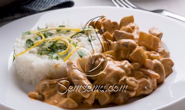 طريقة عمل قطع اللحم بحليب جوز الهند