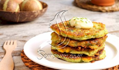 طريقة عمل أقراص الكوسة بالجبن الموزاريلا