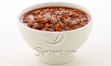 طريقة عمل شوربة الفاصوليا الحمراء المكسيكية