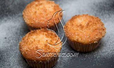 طريقة عمل كب كيك جوز الهند الصيامي