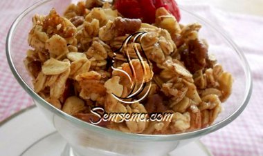 طريقة عمل الجرانولا بالمكسرات والعسل