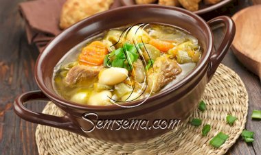 طريقة عمل شوربة الفاصوليا بالجبن الموزاريلا