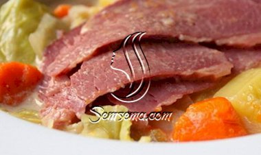 طريقة عمل شرائح اللحم بلبن جوز الهند