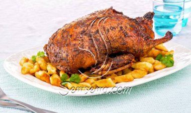 طريقة عمل بط محشي