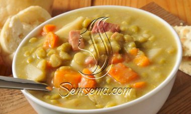 طريقة عمل شوربة البسلة بالروزماري