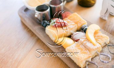 طريقة عمل شيش فرنش توست بالفواكه