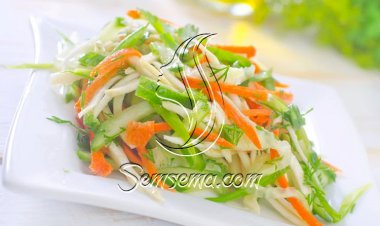 طريقة عمل سلطة الجزر بالمايونيز والسكر