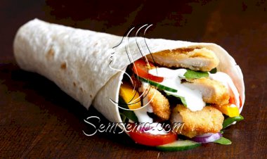 طريقة عمل تورتيلا الدجاج المقلي