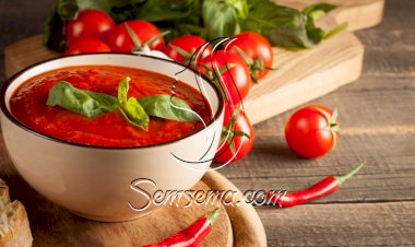 طريقة عمل شوربة الطماطم الحارة