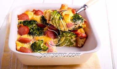 طريقة عمل البروكلي باللحم والجبن الريكوتا