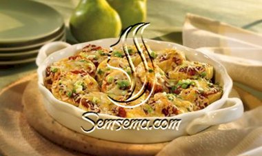 طريقة عمل جراتان الكوسة بالجبن الشيدر