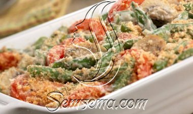 طريقة عمل طاجن الفاصوليا بالمشروم