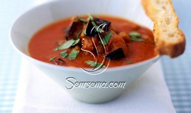 طريقة عمل شوربة الباذنجان