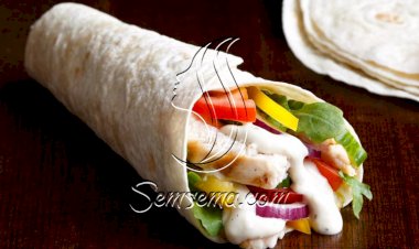 طريقة عمل تورتيلا الدجاج المشوي