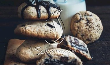 طريقة عمل كوكيز الأوريو بالفانيليا