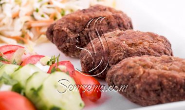 طريقة عمل أقراص اللحمة بالفريك