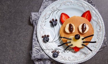 طريقة عمل بان كيك الفواكه للأطفال