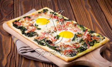 طريقة عمل تارت البيض بالسبانخ