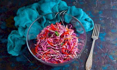 طريقة عمل السلطة الملونة