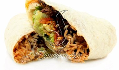 طريقة عمل بوريتو اللحم بالجبن الشيدر