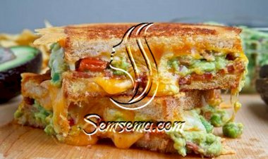 طريقة عمل ساندويتش الجبن بالجواكامول المكسيكي