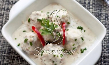 طريقة عمل كرات الدجاج بالصوص الأبيض