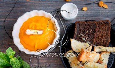 طريقة عمل الشوربة البرتقالية