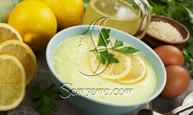 طريقة عمل شوربة الليمون الكريمي